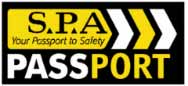 SPA Safety Passport Accreditation Badge